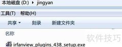 IrfanView插件安装指南