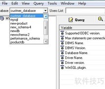 WinSQL查看数据库类型