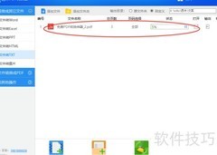 迅米PDF转Text教程