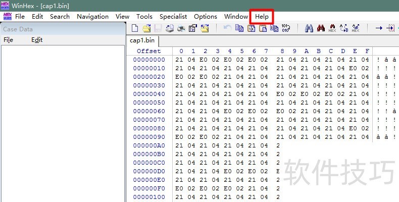 WinHex������������������ȫ����������ǿ���ʮ�����Ʊ༭����