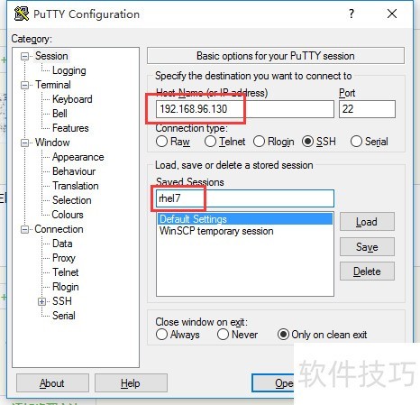 PuTTY����ά�ر��������ֲ������ɵ�Զ����������