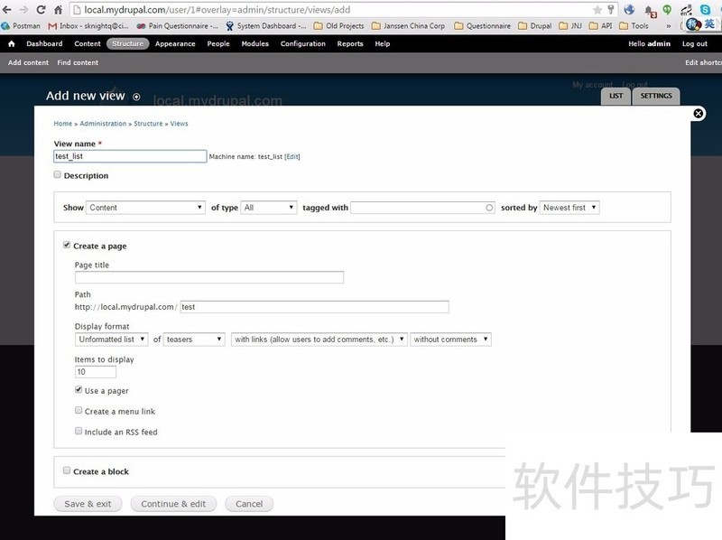 Drupal����������ǿ�󣬲������ɣ�����views����װ�ȣ�ȫ����