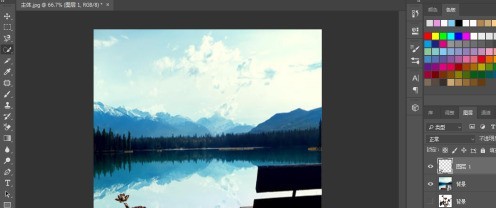 photoshop cc 2018中如何更换背景？photoshop cc 2018如何更换背景的方法