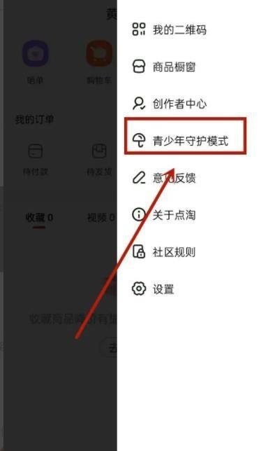 点淘怎么设置未成年模式?点淘设置未成年模式教程