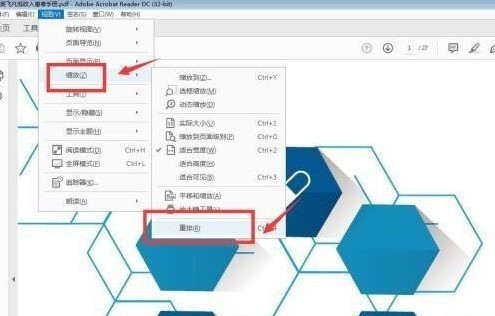 Adobe Acrobat Reader DC如何设置重排？Adobe Acrobat Reader DC设置重排的方法