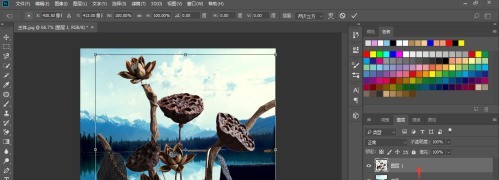 photoshop cc 2018中如何更换背景？photoshop cc 2018如何更换背景的方法