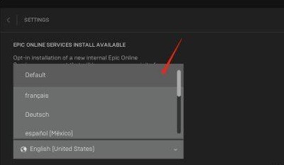 EPIC游戏平台怎么设置切换中文语言？EPIC游戏平台设置切换中文语言的方法