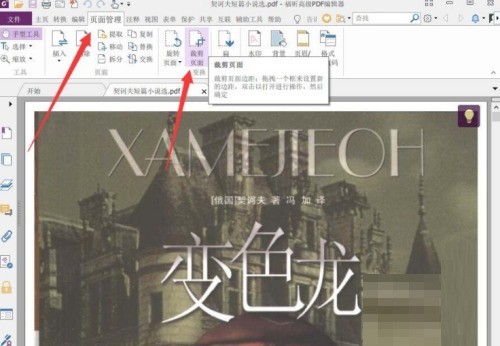 福昕PDF编辑器怎么裁剪页面?福昕PDF编辑器裁剪页面教程 截图