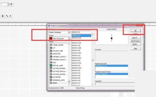 multisim怎么绘制BZW03-C15二极管?multisim绘制BZW03-C15二极管教程