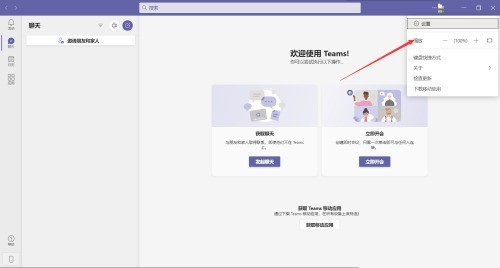 Microsoft Teams怎么更改缩放大小？Microsoft Teams更改缩放大小教程