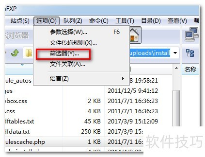 FlashFXP������ǿ�󣬲������ɶ��FXP/FTP����