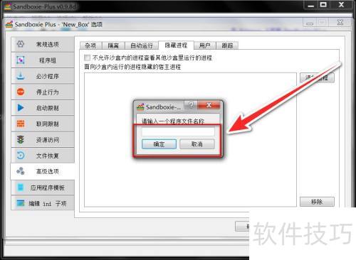 Sandboxie Plus��������ɳ���еĽ���