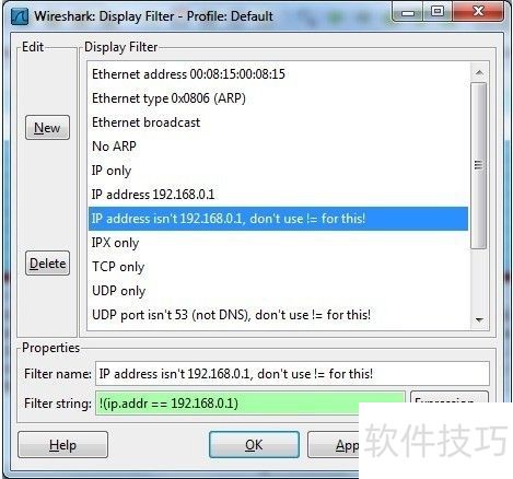 Wiresharkʹ�ü���