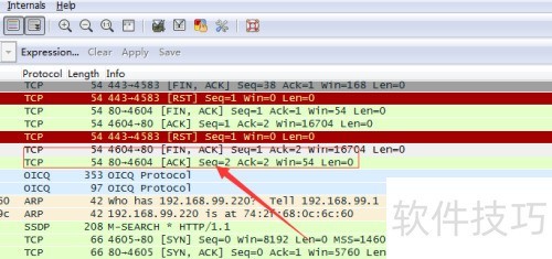 wireshark���ݰ���ô����