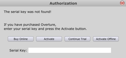 Overture��������ϸ��װ��������