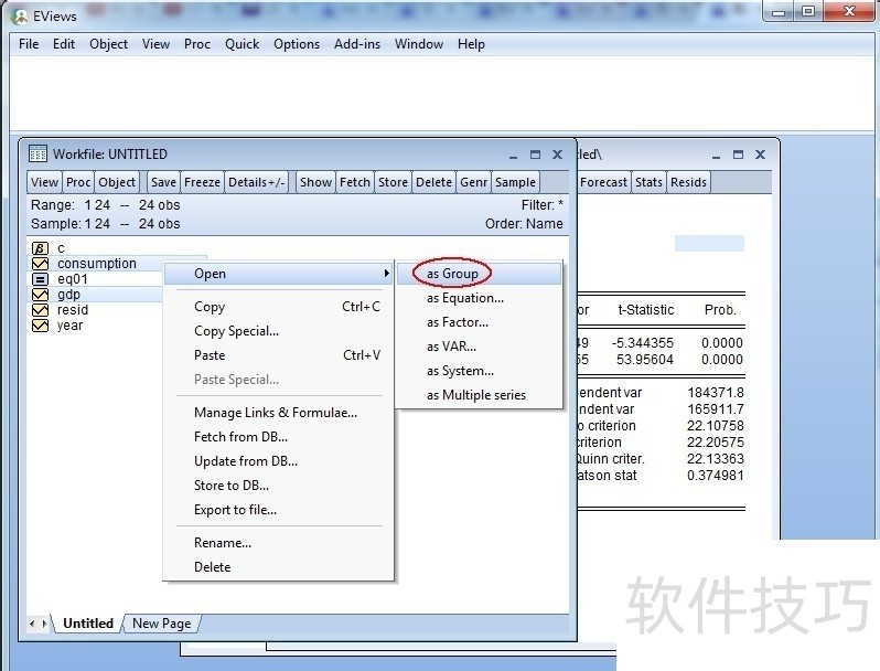EViews��������������ѧ��������ȫ֪��