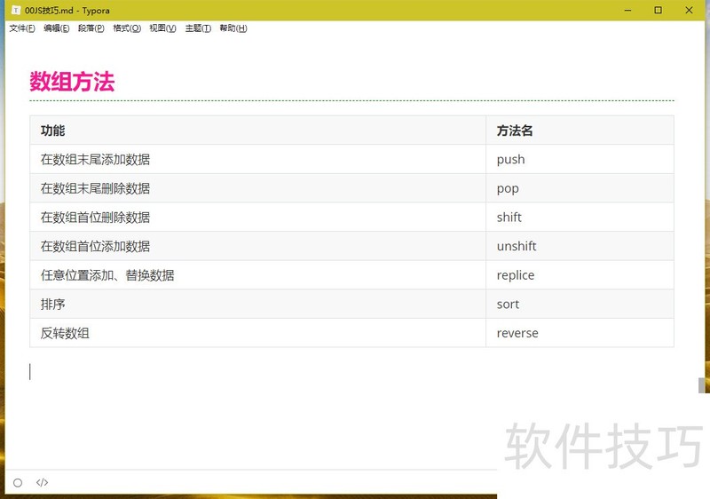 Typora����ȫ֪�������ɡ����������ܽ���