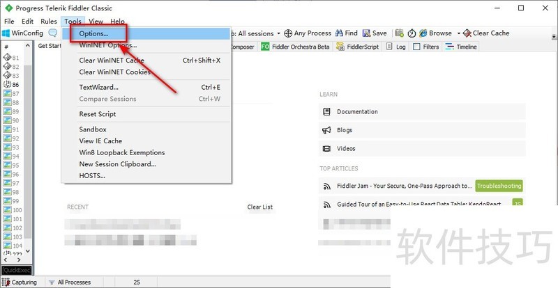 Fiddler������HTTP����ץ�������ֲ�������ȫ����