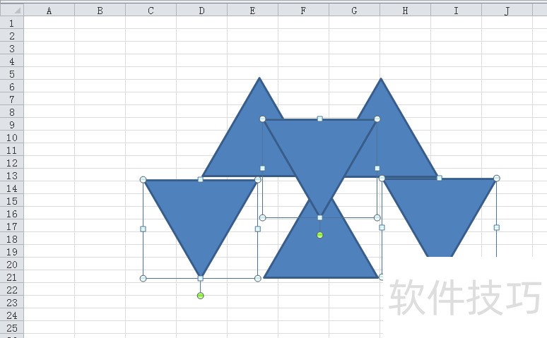 EXCEL制作六宫格图片