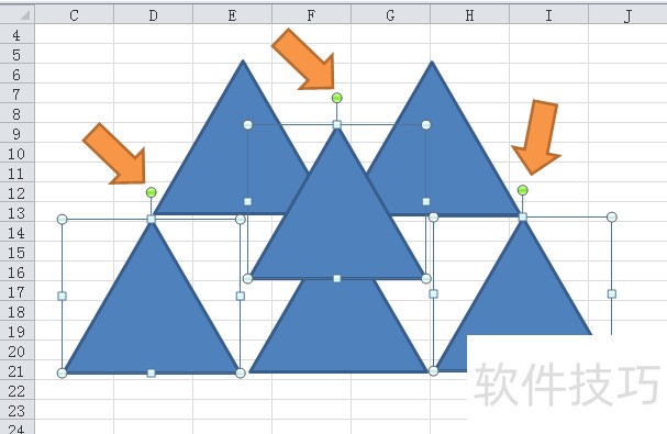 EXCEL制作六宫格图片