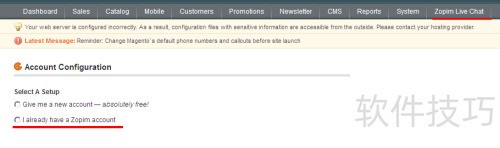 为magento添加在线客服Zopim_Live_Chat 为magento添加在线客服Zopim_Live_Chat