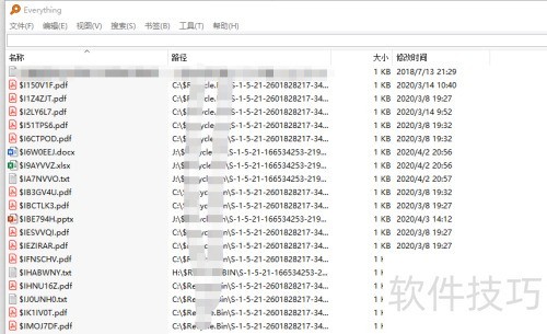 �������Everything����ָ���ļ��У�