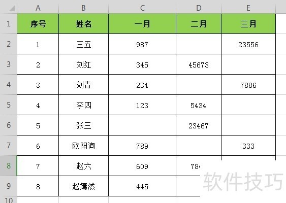 Excel表格中空格太多怎么办