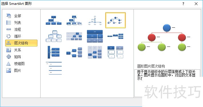 excel2010һԲͼƬνṹͼ