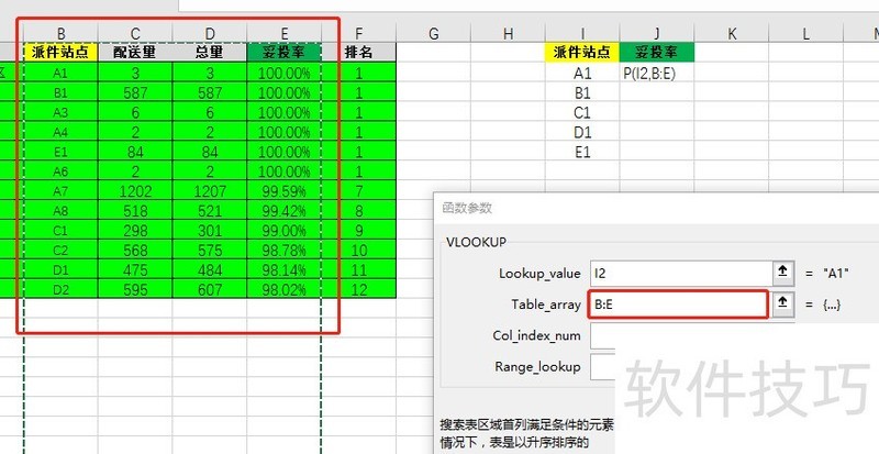 Vlookup函数如何使用