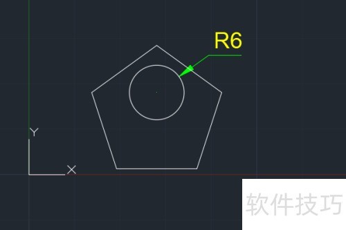 AutoCAD�����뾶��ע��