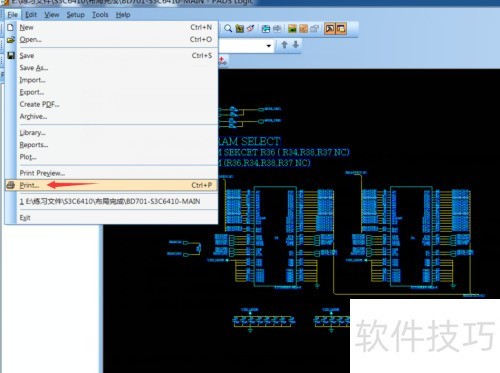 PADS LOGIC 9.5��δ�ӡԭ��ͼ