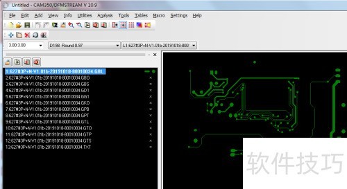 �����CAM350�鿴gerber�ļ�