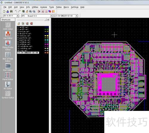 CAM350如何设置打印成PDF文件 CAM350如何设置打印成PDF文件