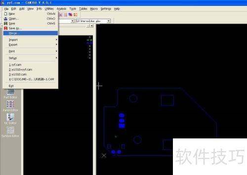 CAM350里如何实现PCB拼板 CAM350里如何实现PCB拼板
