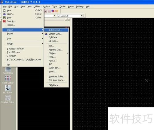 CAM350里如何实现PCB拼板 CAM350里如何实现PCB拼板