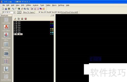 CAM350里如何实现PCB拼板 CAM350里如何实现PCB拼板