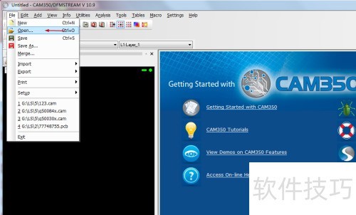 如何用cam350自动做铣床CNC文件 如何用cam350自动做铣床CNC文件