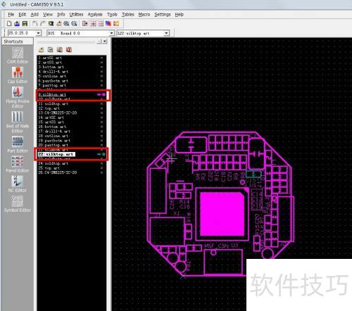 ��cam350��αȶ�gerber��