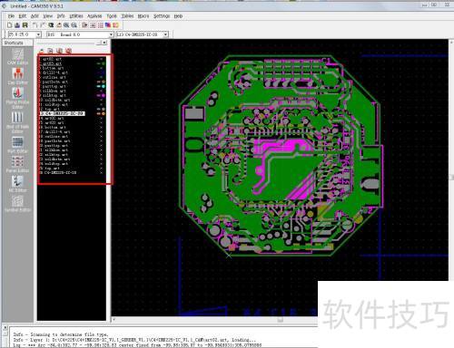 ��cam350��αȶ�gerber��