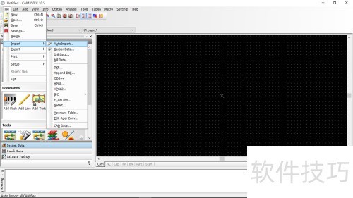 CAM350 Gerber 导出 DXF CAM350 Gerber 导出 DXF