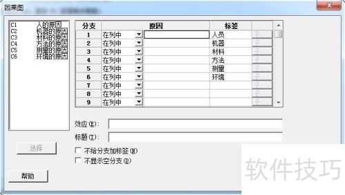 Minitab怎么画鱼骨图 Minitab怎么画鱼骨图