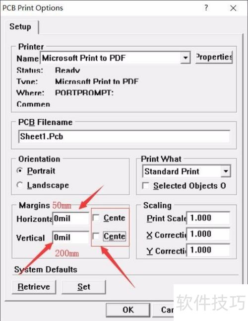 Protel99se打印时修改PCB所处位置 Protel99se打印时修改PCB所处位置
