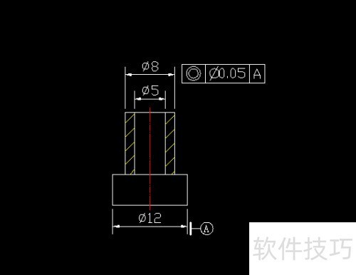 AUTOCAD2004图形形位公差的标注方法 AUTOCAD2004图形形位公差的标注方法