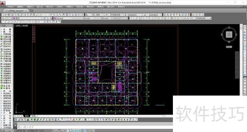 天正电气2014如何合理布置感烟火灾探测器 天正电气2014如何合理布置感烟火灾探测器