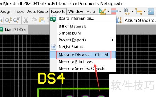 AltiumDesigner测量距离后留下尺寸标记怎么去除 AltiumDesigner测量距离后留下尺寸标记怎么去除