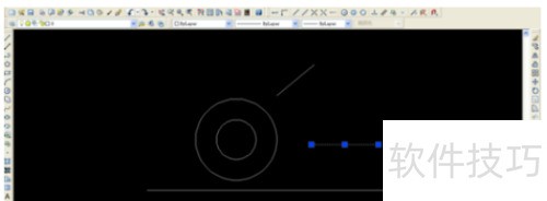 Autocad2008使用延伸命令的操作 Autocad2008使用延伸命令的操作