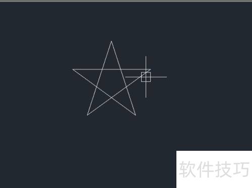 AutoCAD2014怎么绘制五角星 AutoCAD2014怎么绘制五角星