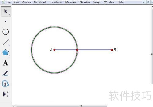 如何用课件制作工具画相外切的圆 如何用课件制作工具画相外切的圆