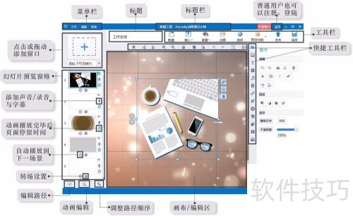 ����Ƭ����������������Ƭ��ɵ������Focusky