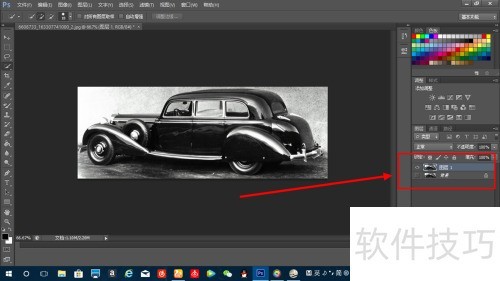 �����PS���ڰ���Ƭ��ɫ��